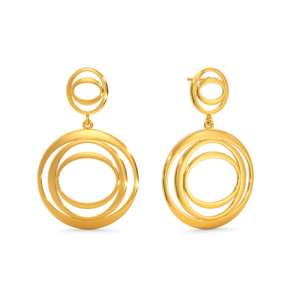 Redefined Layers Gold Earrings