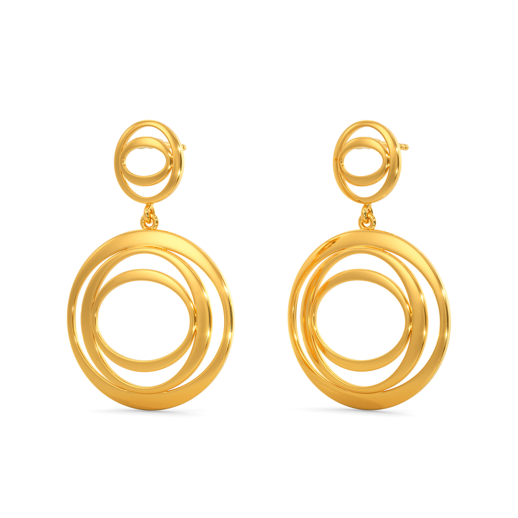 Redefined Layers Gold Earrings