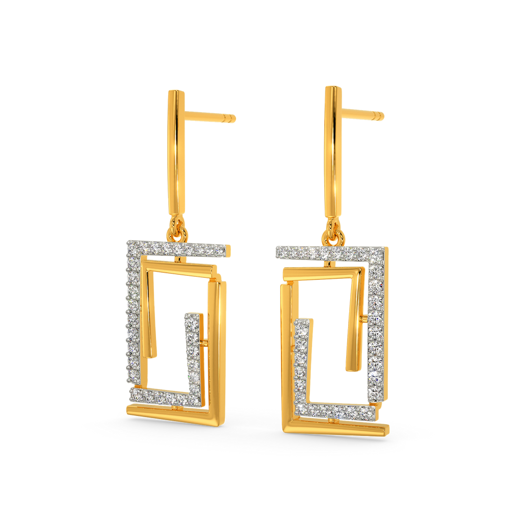 Whole Lotta Layers Diamond Earrings