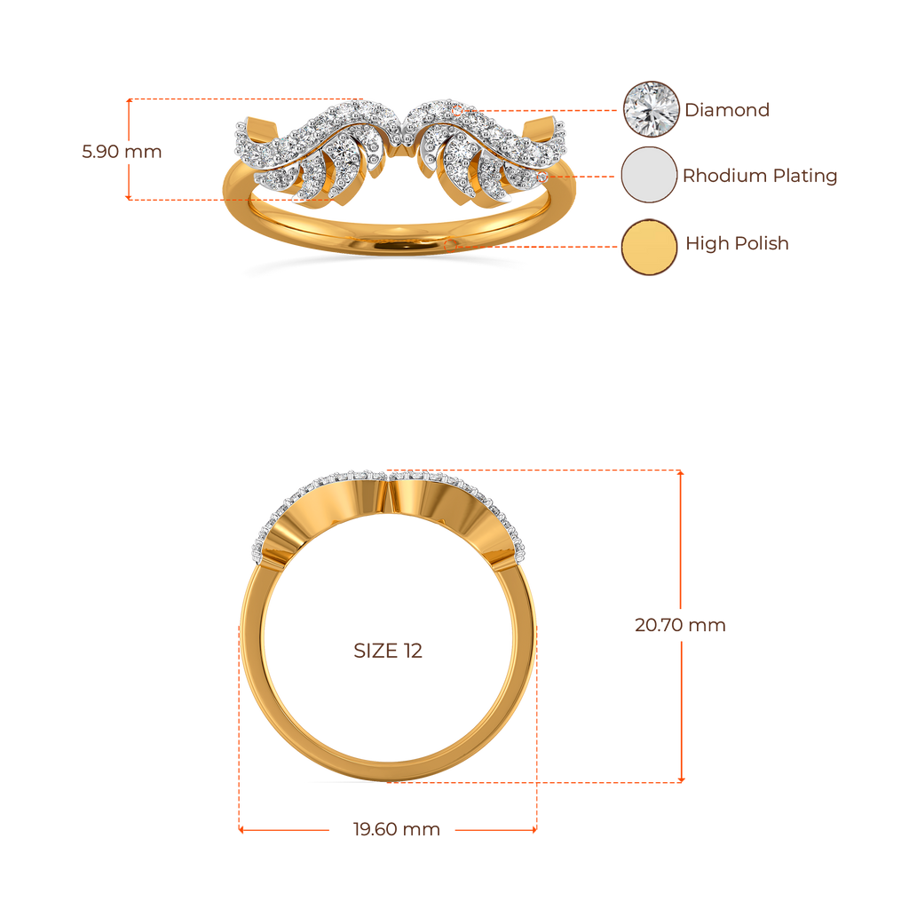Flapper Girl Diamond Rings image