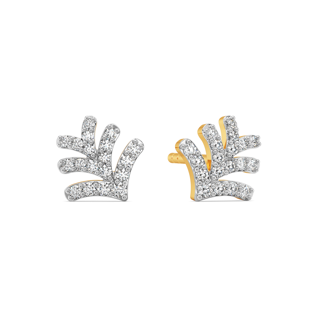 Rebel Flapper Diamond Earrings