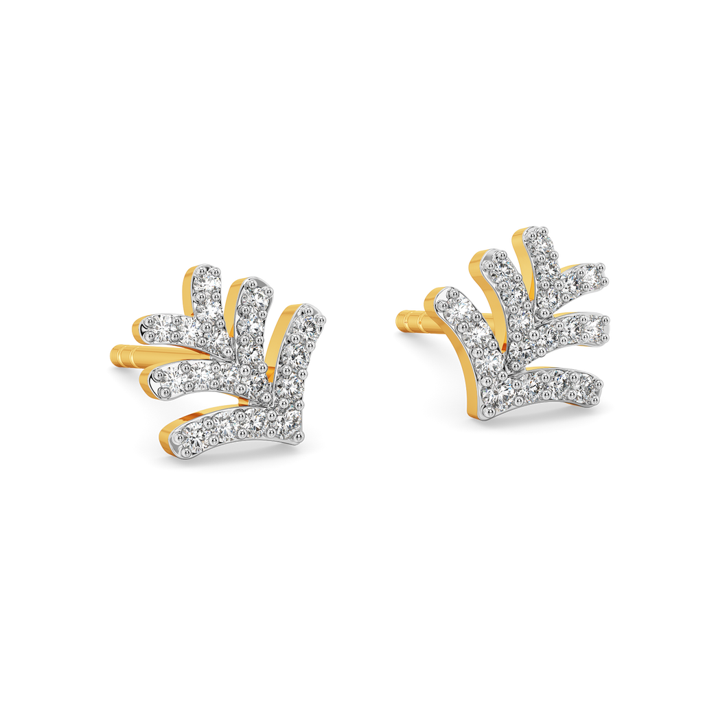 Rebel Flapper Diamond Earrings