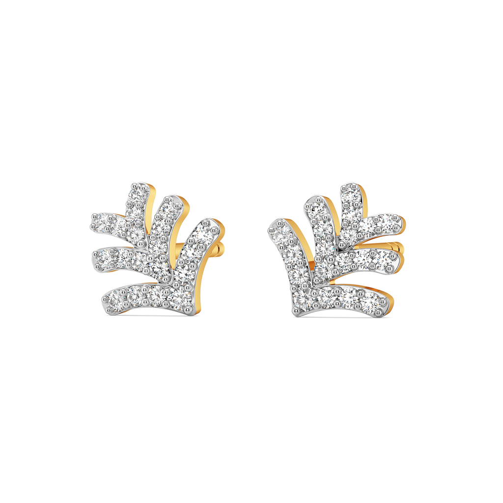 Rebel Flapper Diamond Earrings