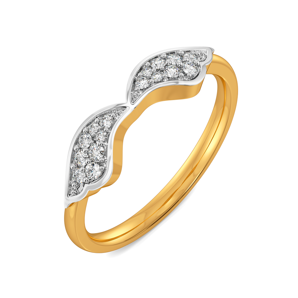 Swing and Swirl Diamond Rings