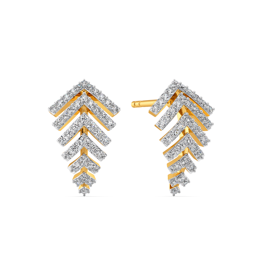 Art Deco Darling Diamond Earrings