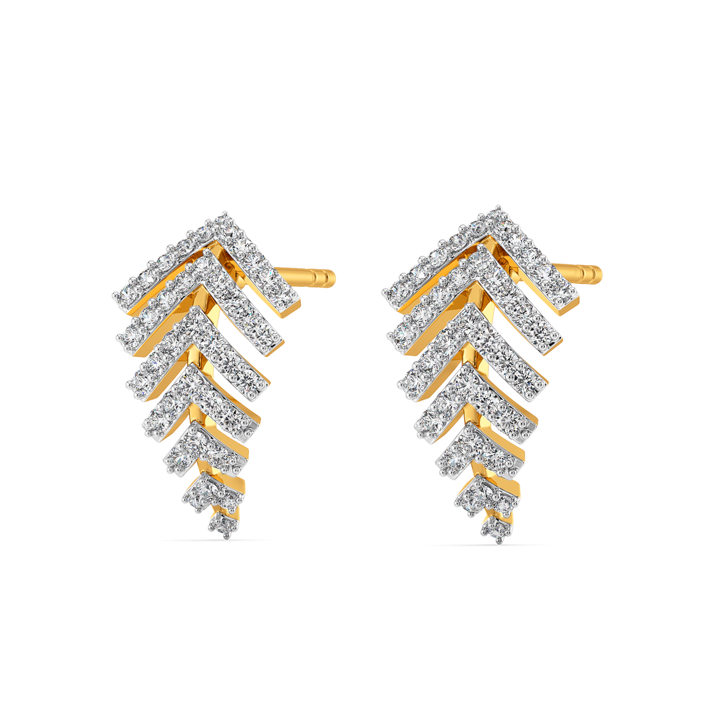 Art Deco Darling Diamond Earrings