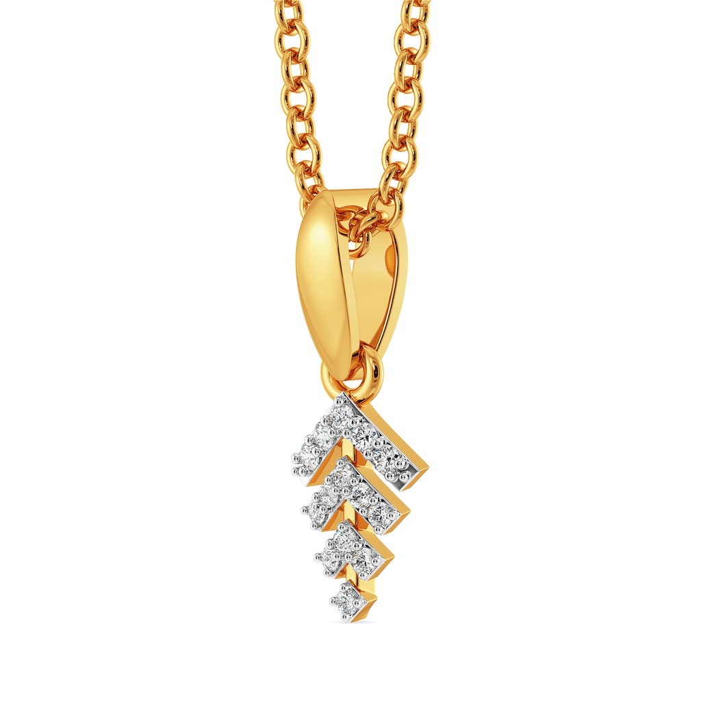 Art Deco Darling Diamond Pendants