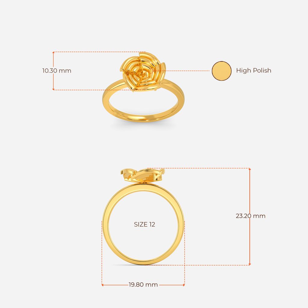 Wrapped in Chic Gold Rings image