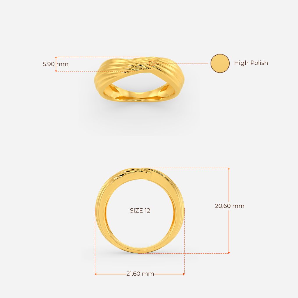 Layered Love Gold Rings image