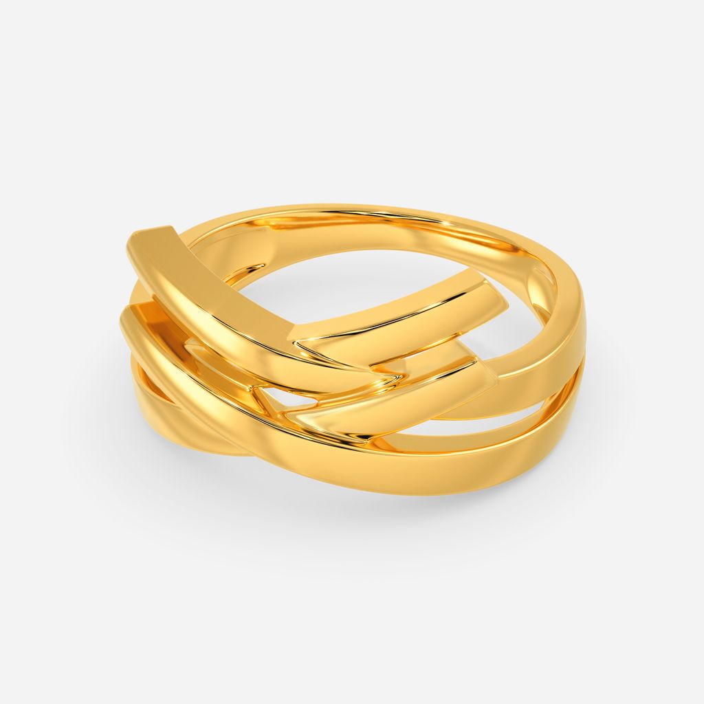 Tucked N Toasty Gold Rings alternate view 2