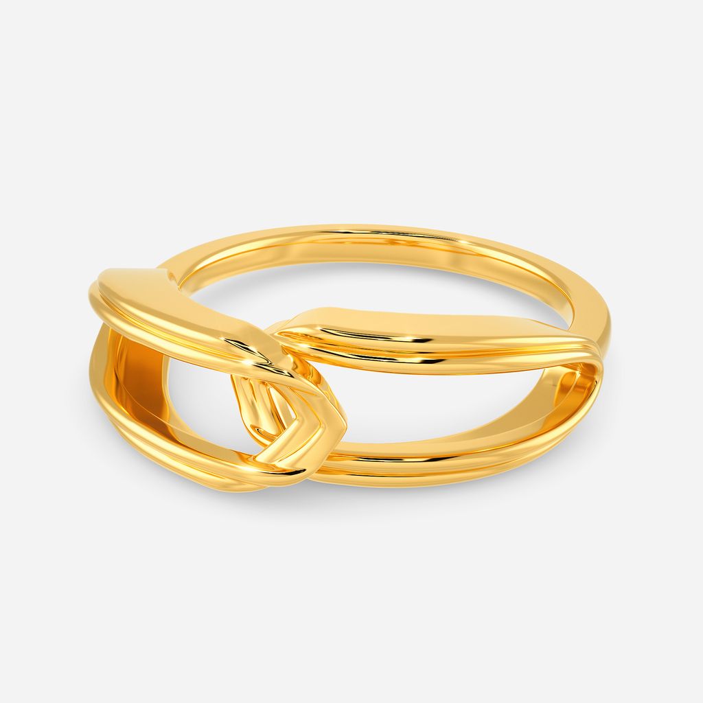 Slayin Layers Gold Rings alternate view 2