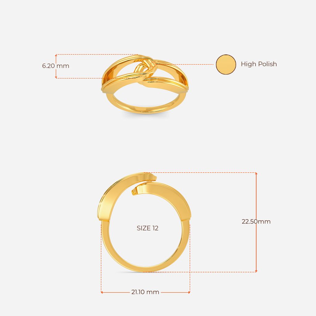 Slayin Layers Gold Rings image