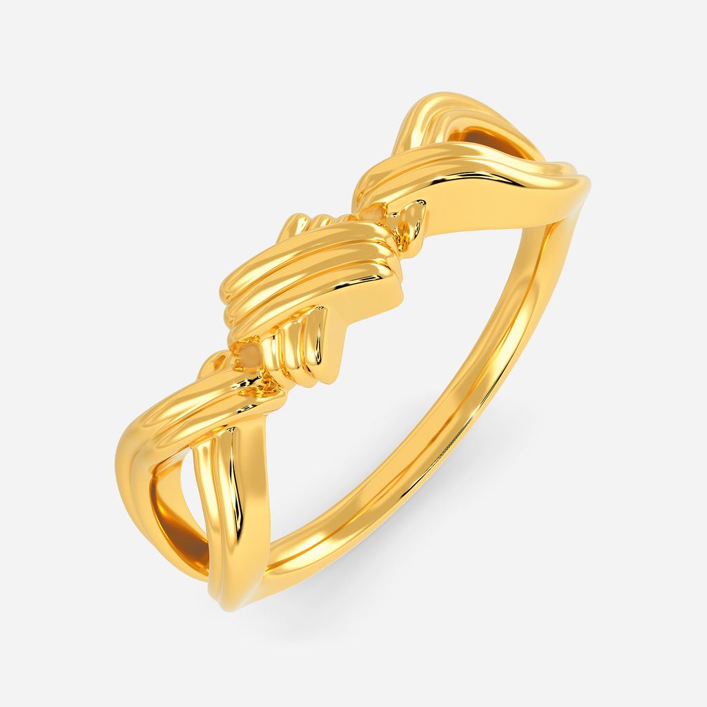 Pile on the Drama Gold Rings