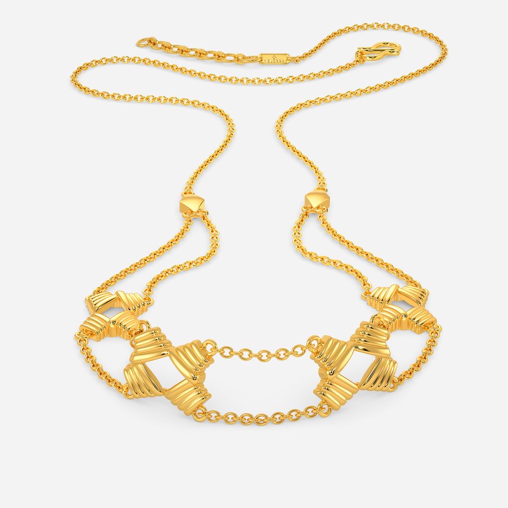 Player in Layer Gold Necklaces