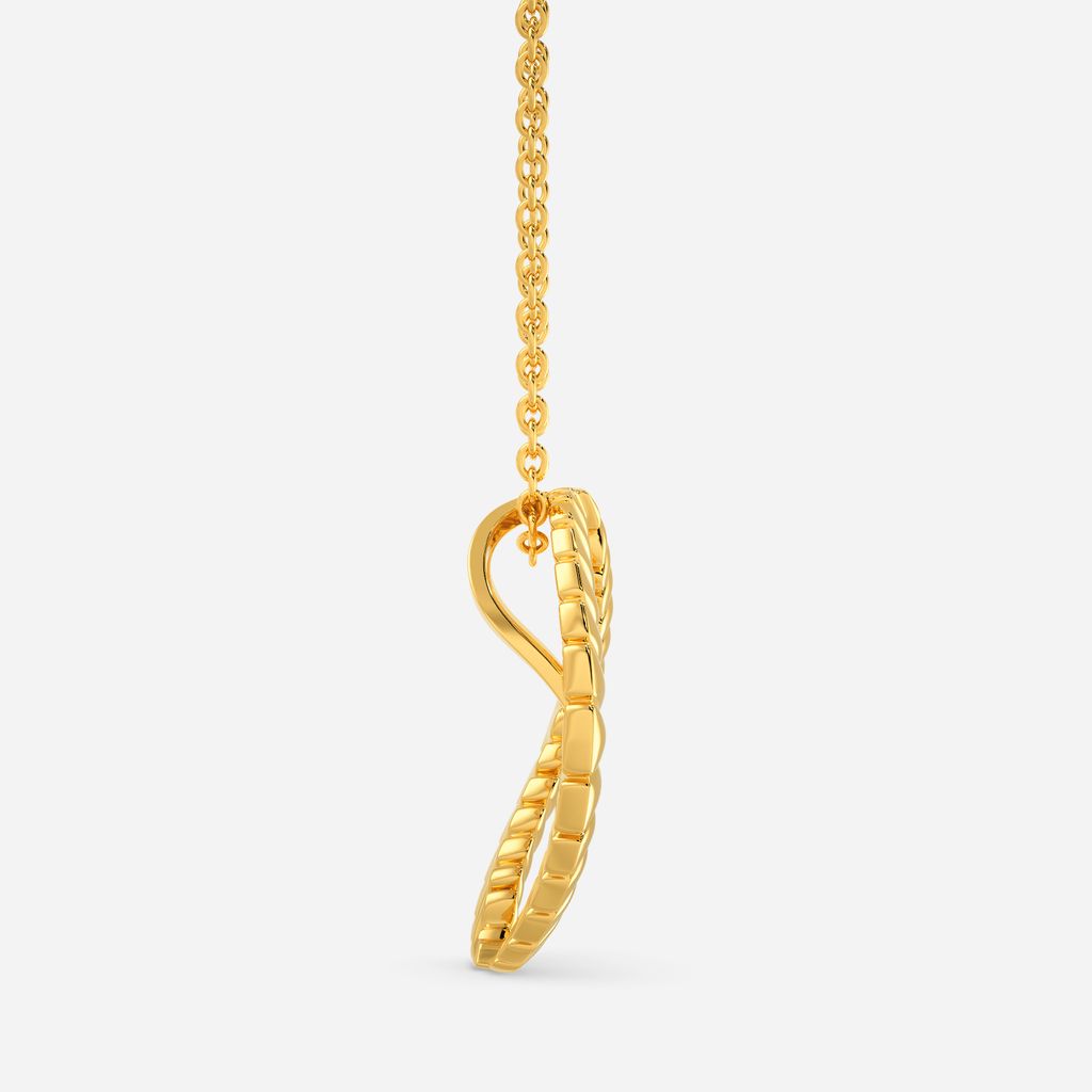 Tiered Tryst Gold Pendants