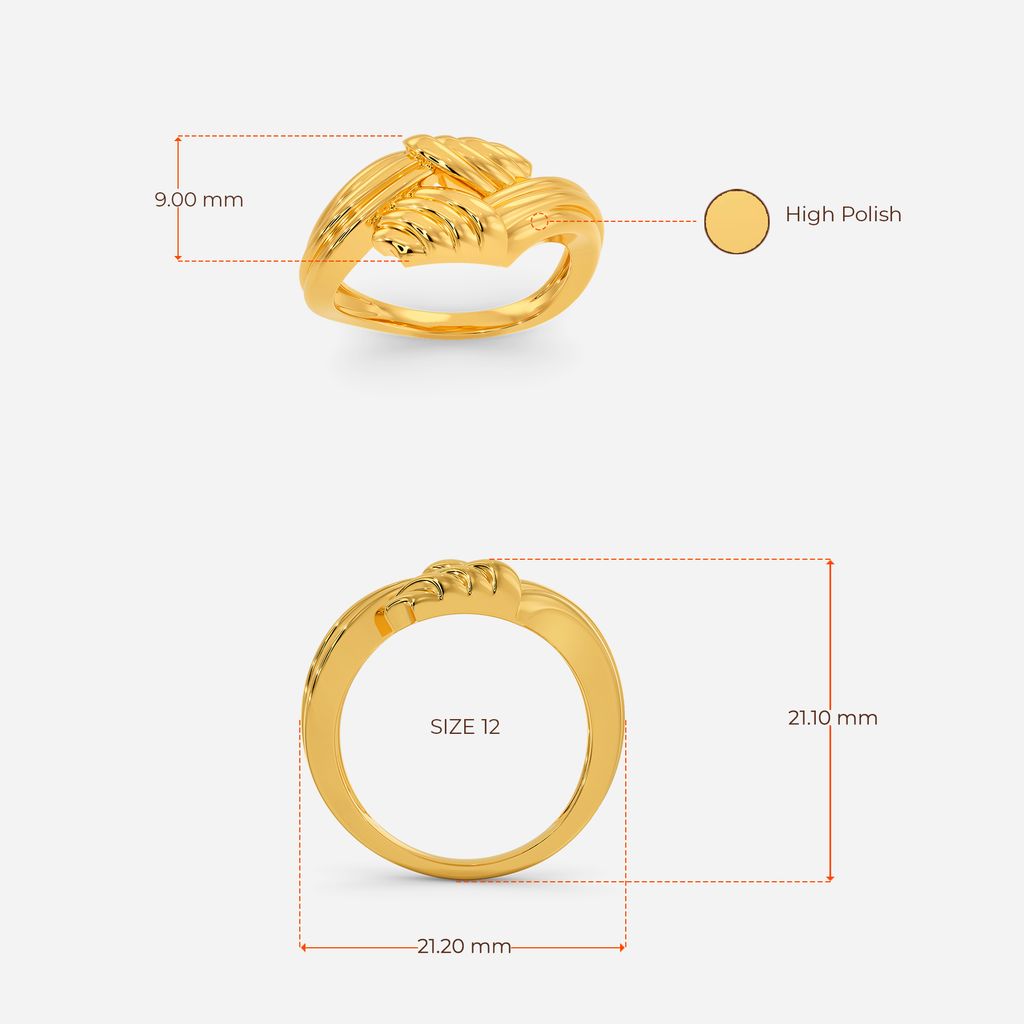Puffer Please Gold Rings image