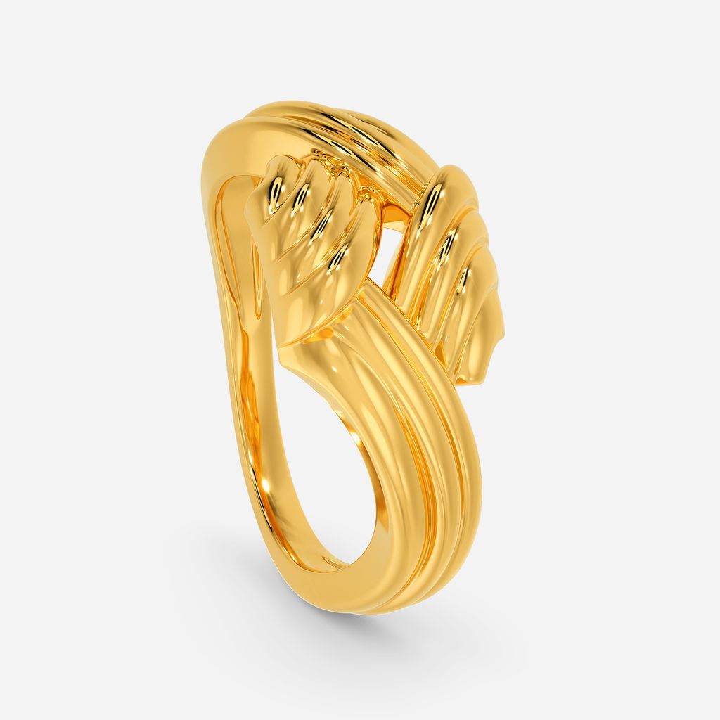 Puffer Please Gold Rings image