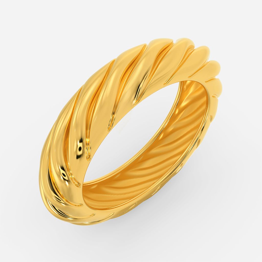 Ski Chic Gold Rings