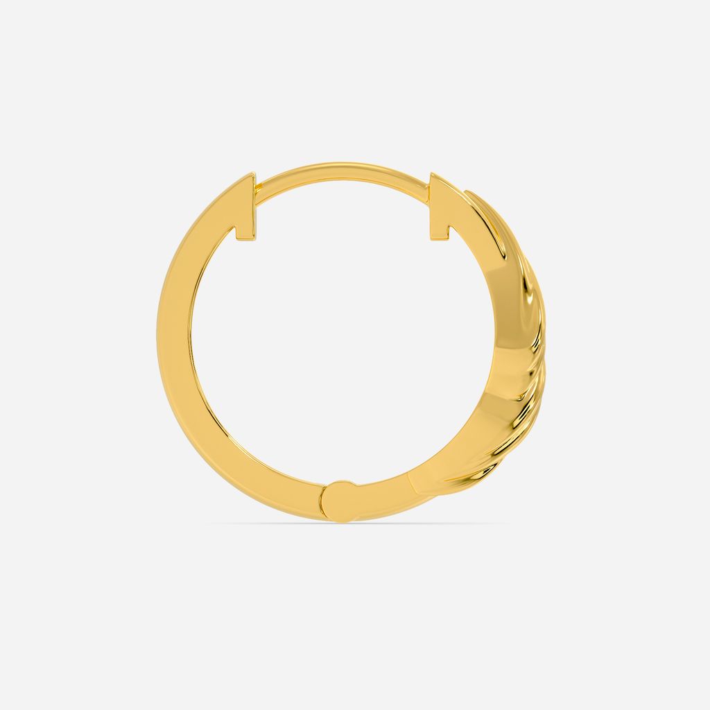 Ski Chic Gold Earrings
