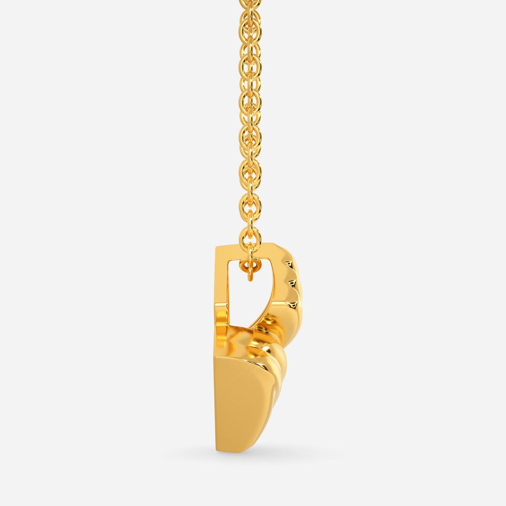 Ski Chic Gold Pendants