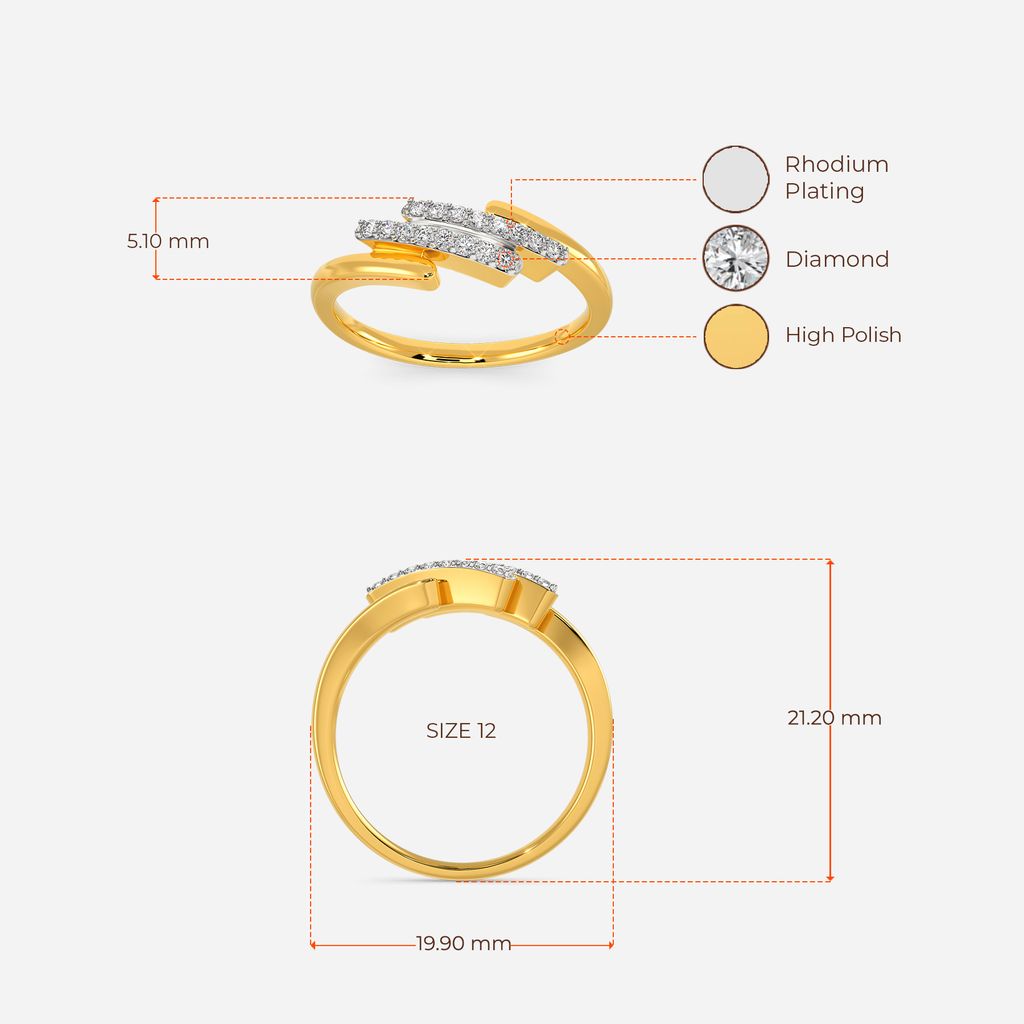 Winter Layers Diamond Rings image