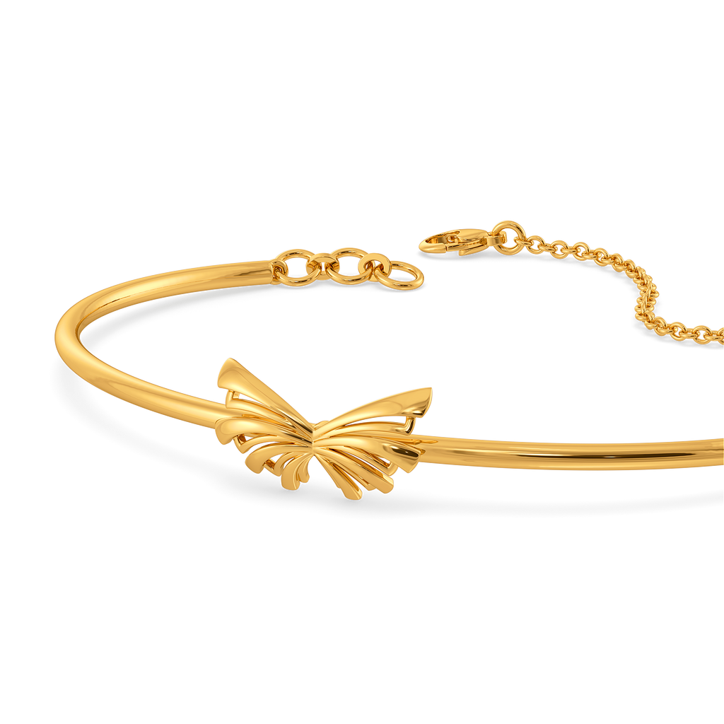 Express in Layers Gold Bangles