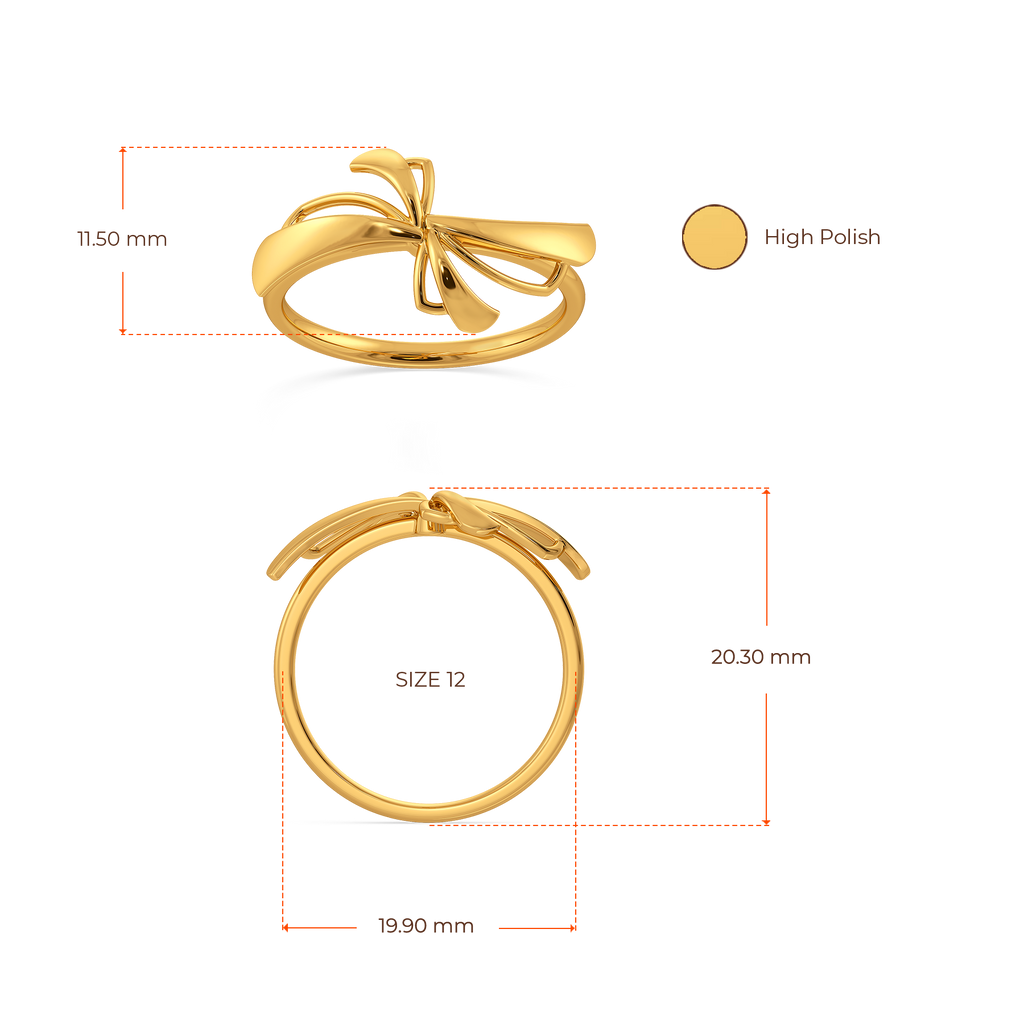 Rhythm Layer Gold Rings image