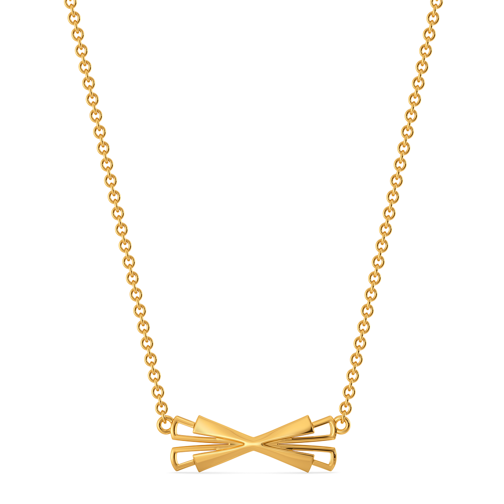 Depth Play Gold Necklaces