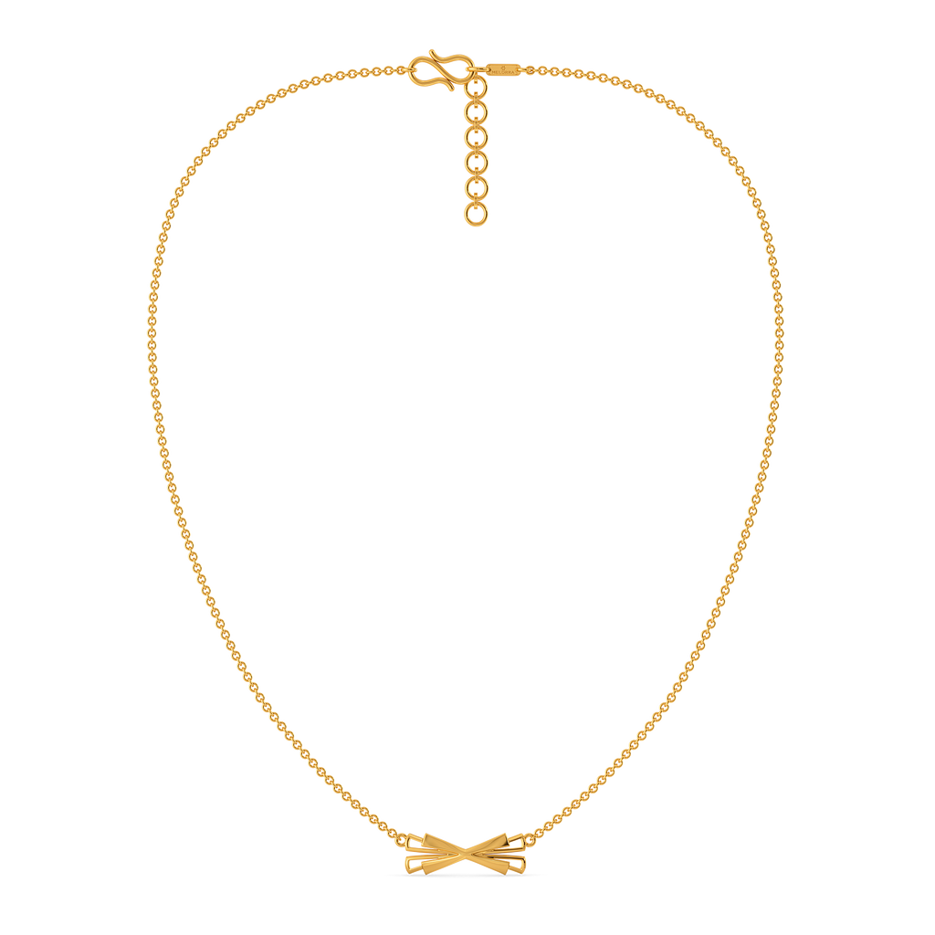 Depth Play Gold Necklaces