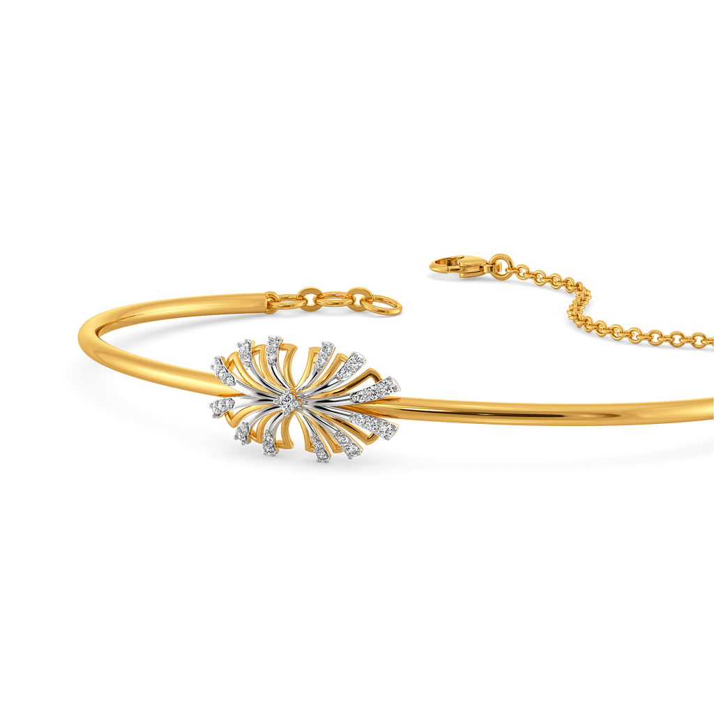 Layers of Charm Diamond Bangles