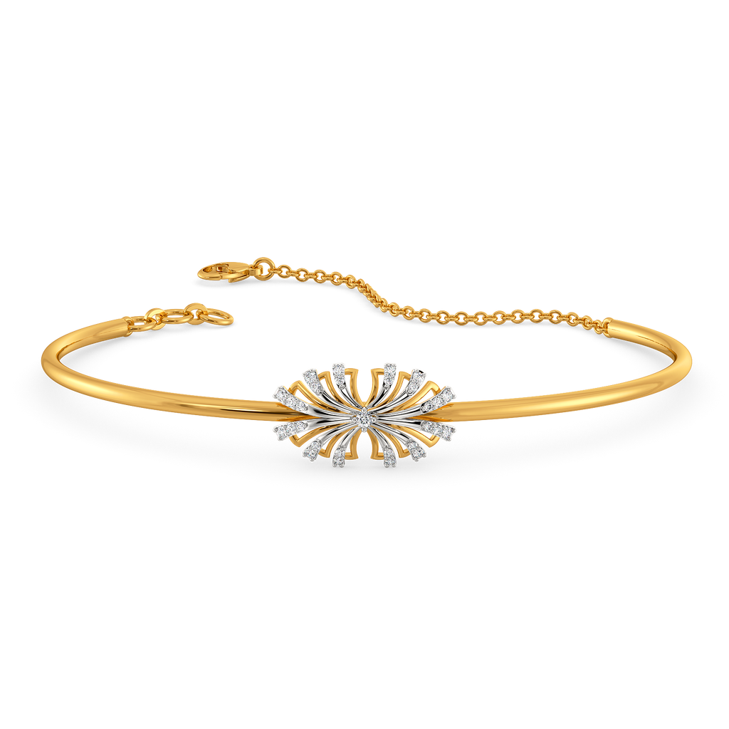 Layers of Charm Diamond Bangles