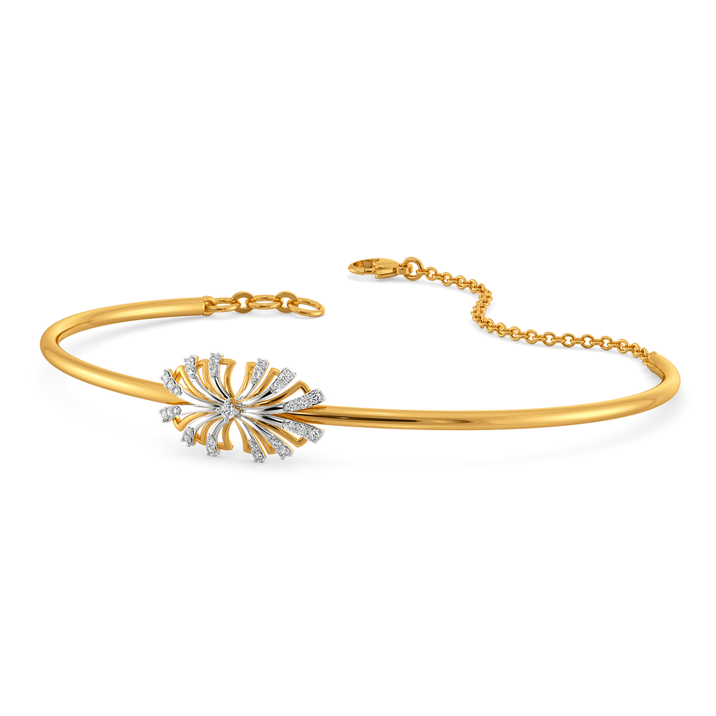 Layers of Charm Diamond Bangles