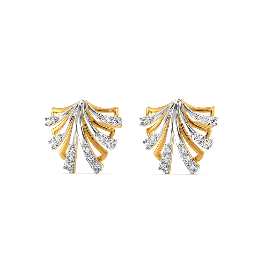 Layers of Charm Diamond Earrings