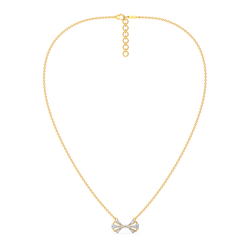 Layered Moments Diamond Necklaces