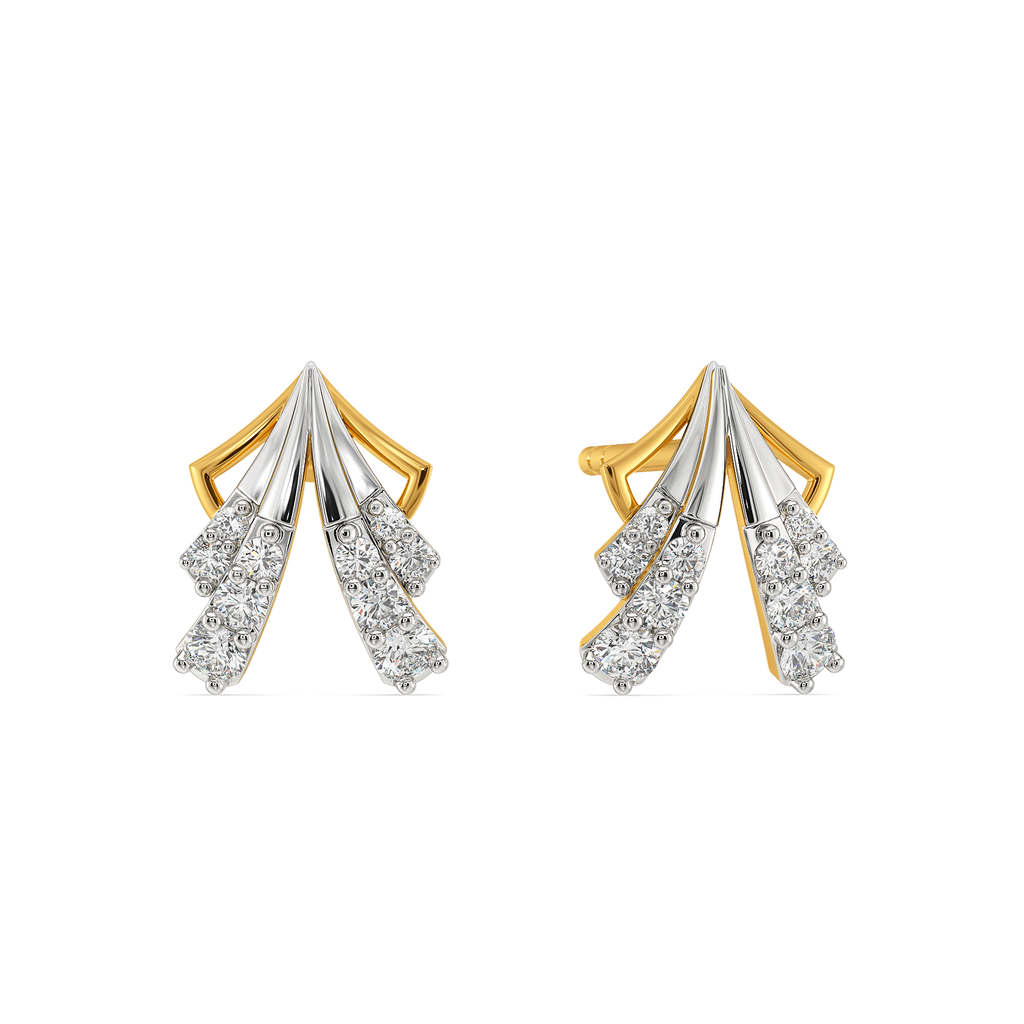 Charmed Layered Diamond Earrings