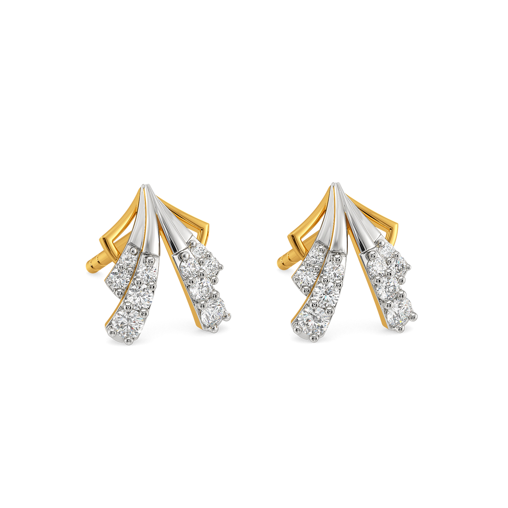 Charmed Layered Diamond Earrings