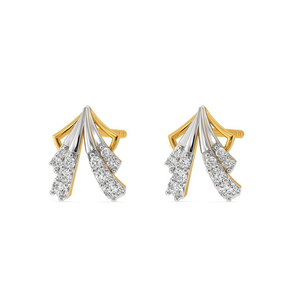 Charmed Layered Diamond Earrings
