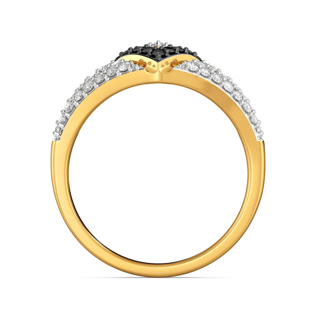 Black N Bold Diamond Rings image
