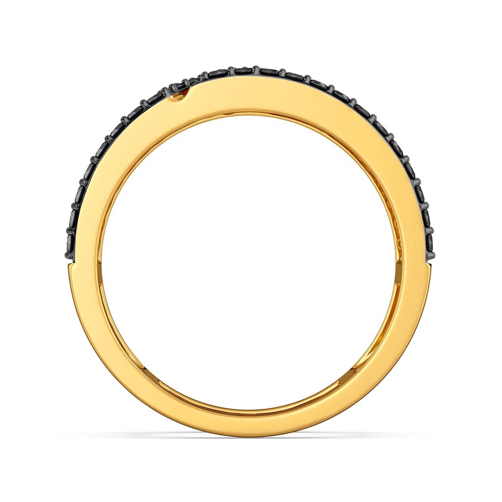 Dark Aurora Diamond Rings image
