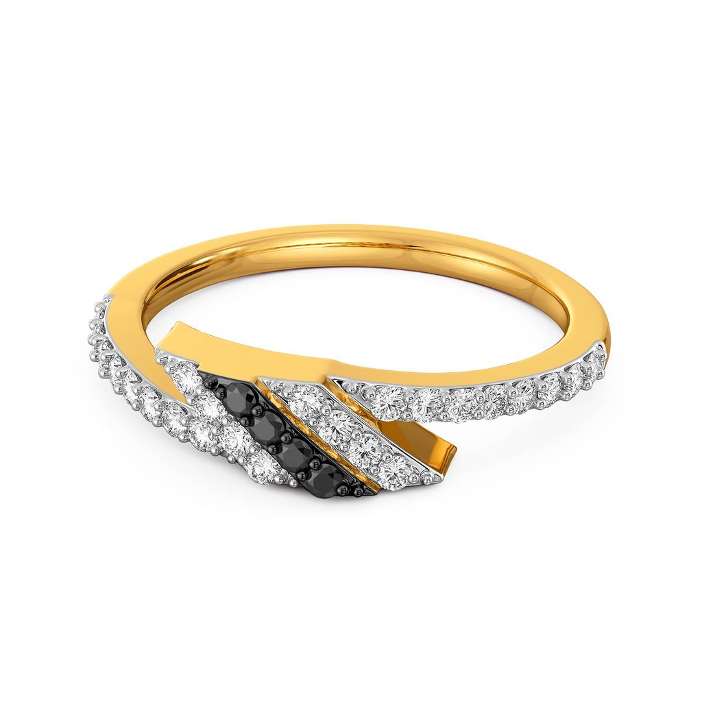 Dark N Dusky Diamond Rings alternate view 2