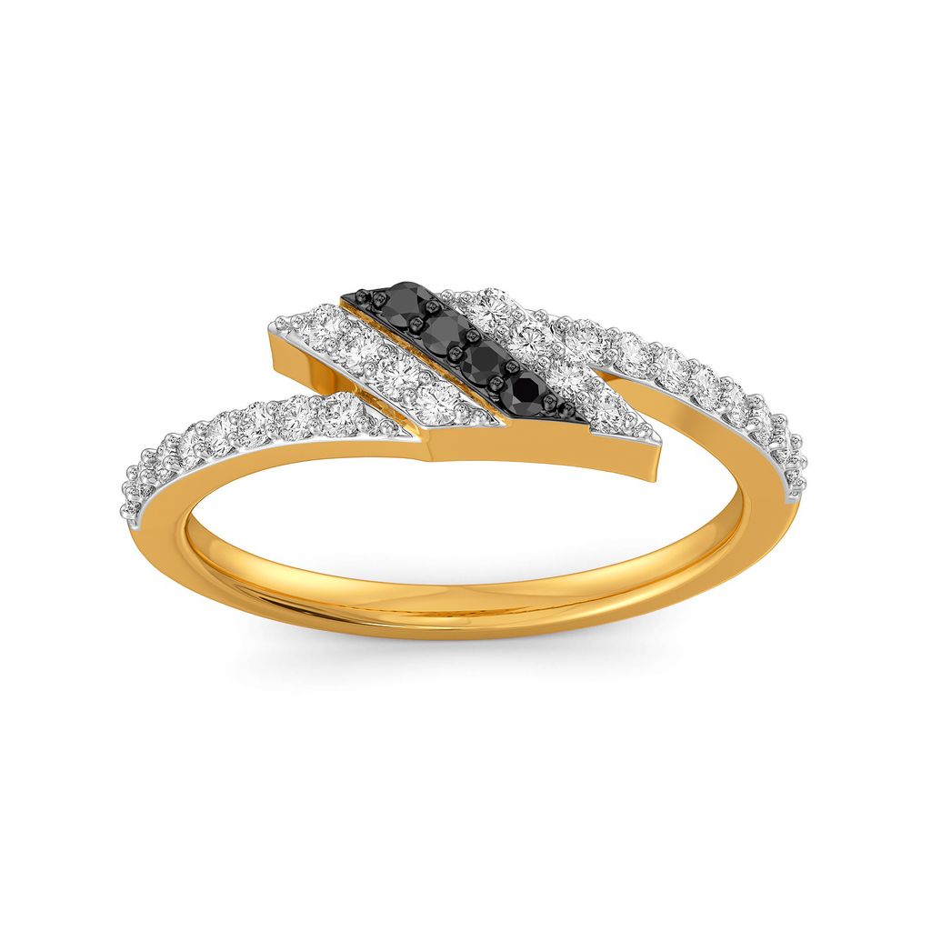 Dark N Dusky Diamond Rings alternate view 3