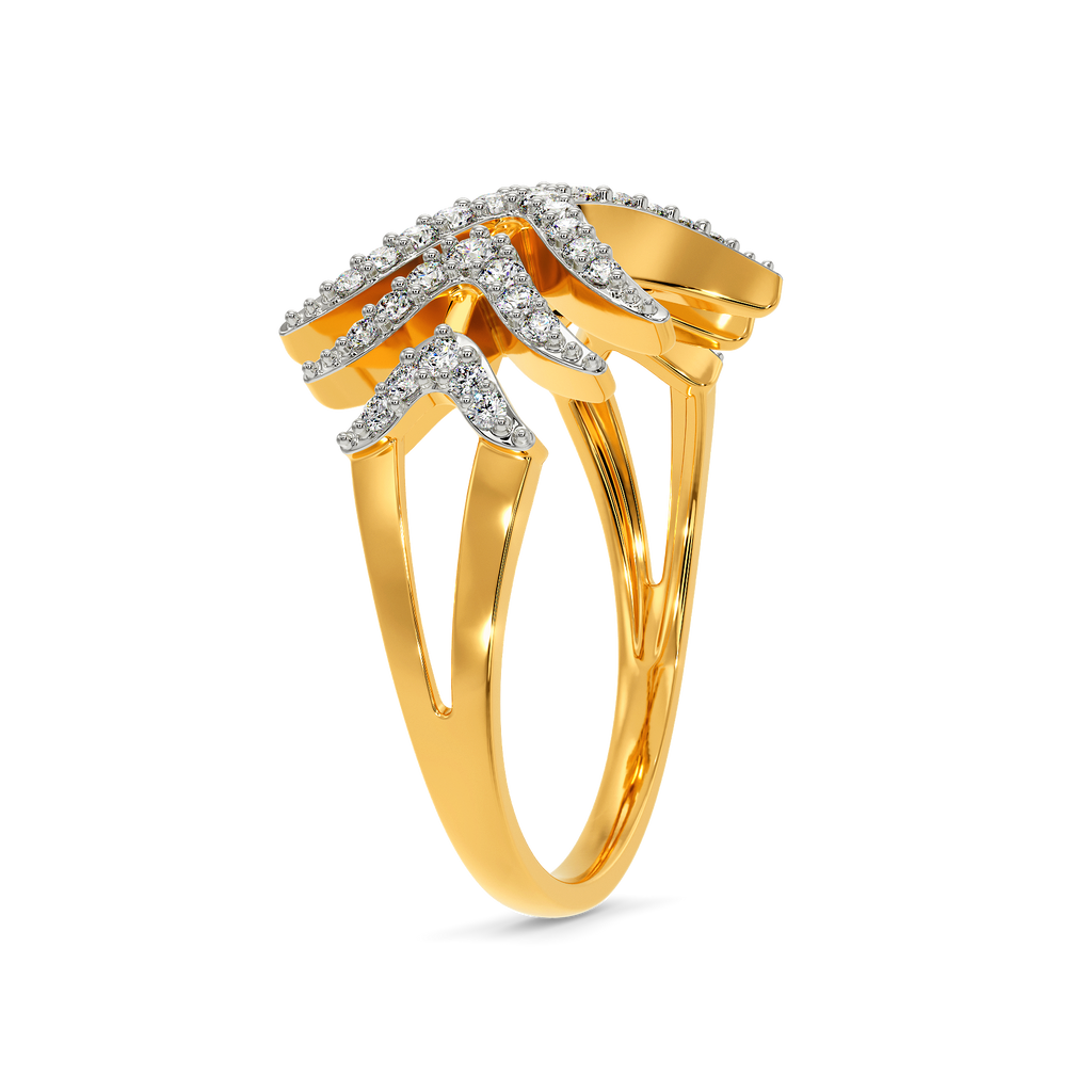 Show your Feathers Diamond Rings image