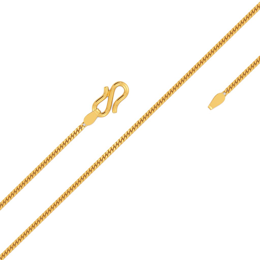 22kt Curb Chain Gold Chains