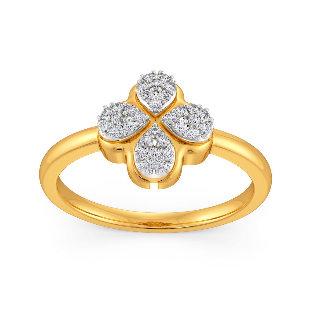 Flower Flair Diamond Rings alternate view 3