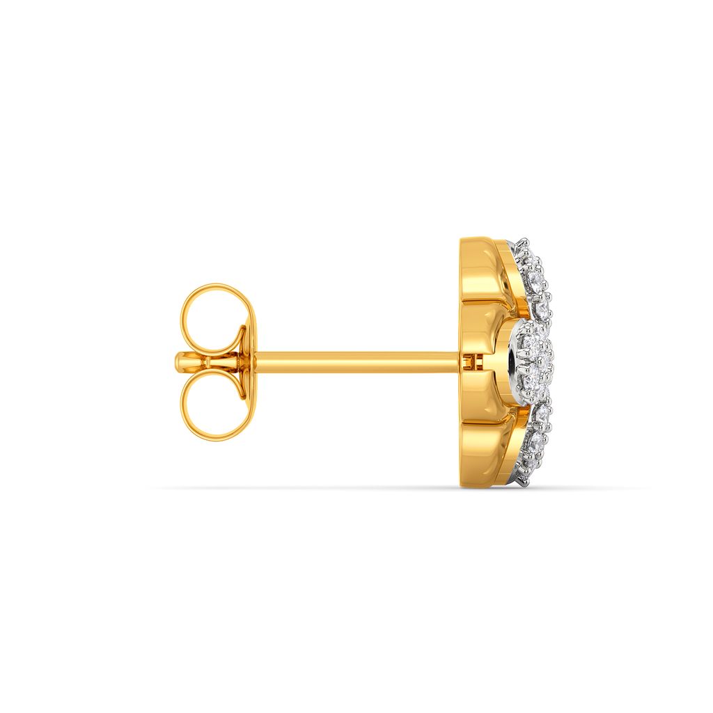 Flower Flair Diamond Earrings