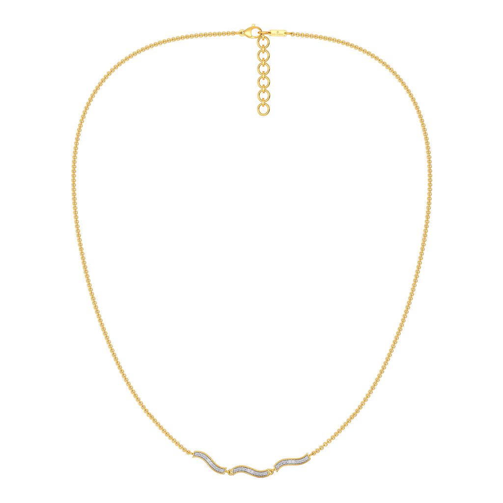 Frill Grandeur Diamond Necklaces
