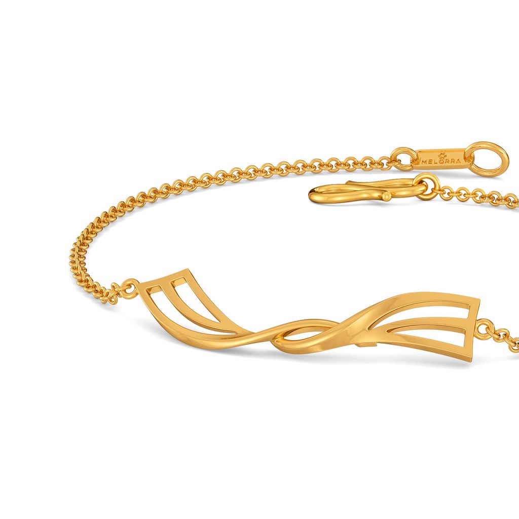 Whimsical Play Gold Bracelets