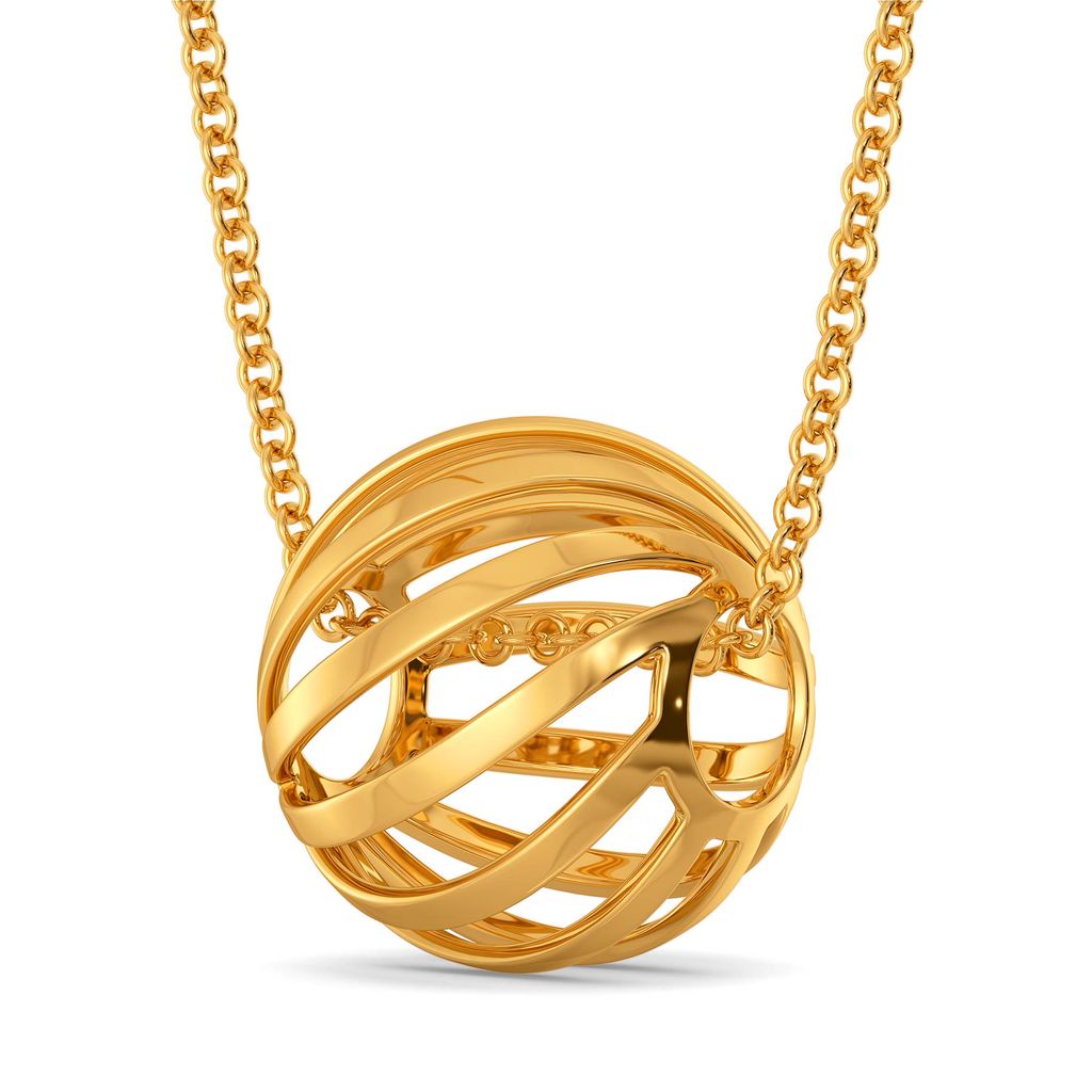 Quirky Vibes Gold Pendants