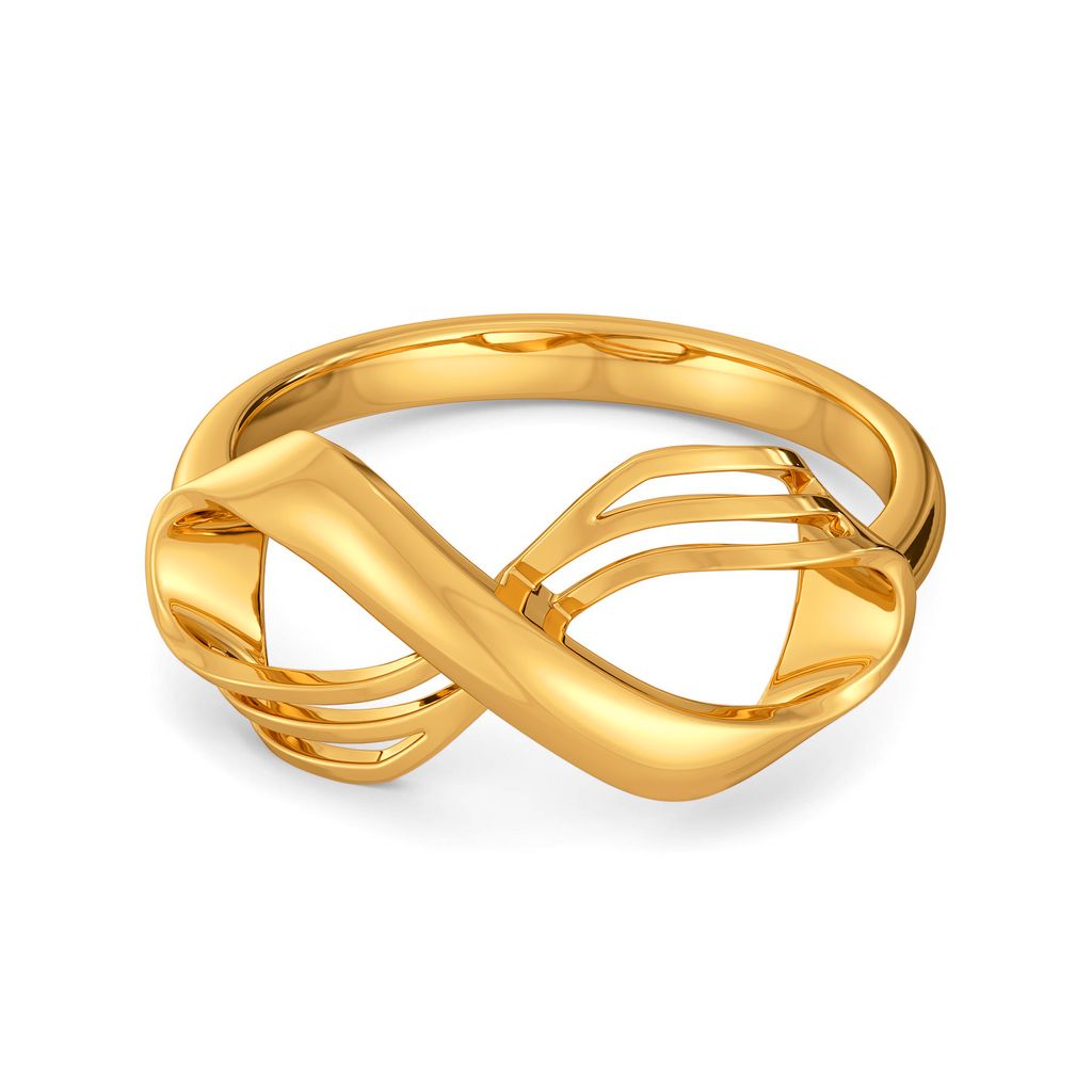Whims N Whirls Gold Rings image