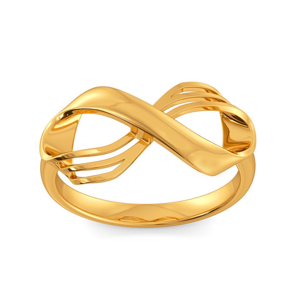 Whims N Whirls Gold Rings alternate view 3